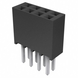 1 pcs : SSQ-104-02-F-D - CONN RCPT 8POS 0.1 GOLD PCB