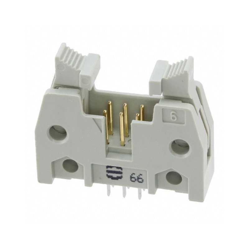 1 pcs : 09185066914 - CONN HEADER VERT 6POS 2.54MM