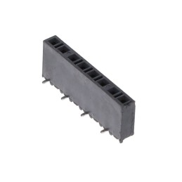 1 pcs : SSM-108-F-SV-P-TR - CONN RCPT 8POS 0.1 GOLD SMD