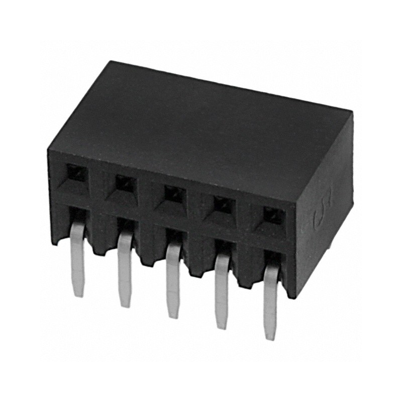 1 pcs : M20-7880542 - CONN RCPT 10POS 0.1 GOLD PCB R/A