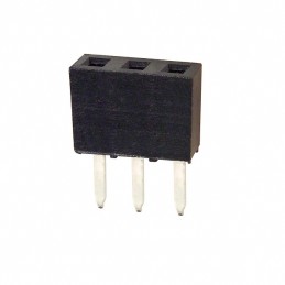 1 pcs : 25630301RP2 - CONN RCPT 3POS 0.079 GOLD PCB