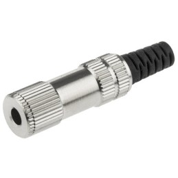 100 pcs - Lumberg Jack Connector 3.5 mm Cable Mount Stereo Socket, 3Pole 1A