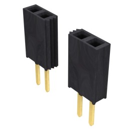 1 pcs : SSW-110-02-G-S - CONN RCPT .100' 10POS SNGL GOLD