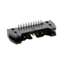 1 pcs : XG4A-2036 - CONN HEADER R/A 20POS 2.54MM