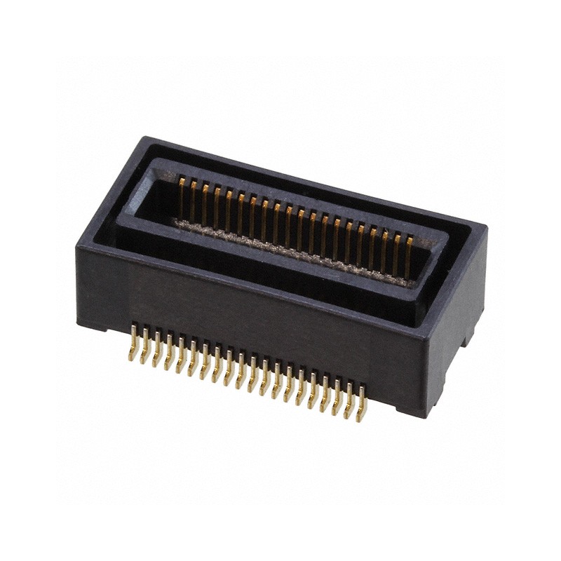 1 pcs : TX25-50P-LT-H1E - CONN PLUG 50POS R/A GOLD