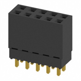 1 pcs : ESQ-105-12-L-D - CONN SOCKET 10POS 0.1 GOLD PCB