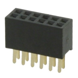 1 pcs : M50-3000645 - CONN RCPT 12POS 0.05 GOLD PCB