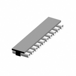 1 pcs : 8FM-78-0010-02-146 - CONN SOCKET 10P 0.1 GOLD SMD R/A