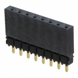 1 pcs : ESQ-108-12-G-S - CONN SOCKET 8POS 0.1 GOLD PCB
