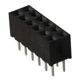 1 pcs : M22-7140642 - CONN RCPT 12POS 0.079 GOLD PCB