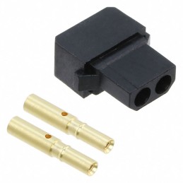 1 pcs : M80-6110245 - CONN RCPT 2POS CRIMP 22AWG GOLD
