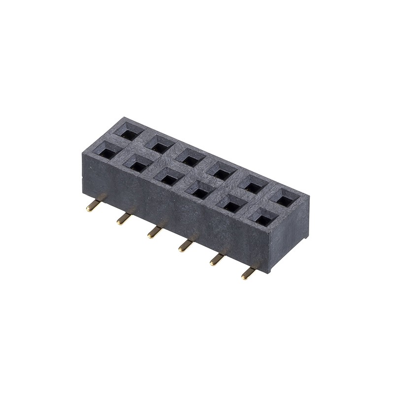 1 pcs : M20-7810645 - CONN RCPT 12POS 0.1 GOLD SMD