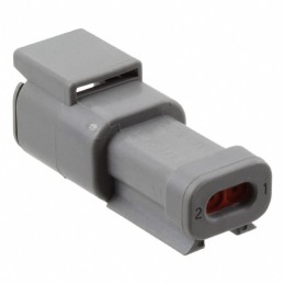 1 pcs : DTM04-2P-E003 - CONN RCPT HSG 2POS