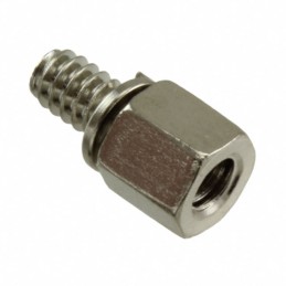 1 pcs : 177619-1 - CONN FEMALE SCREWLOCK ASSY 4-40