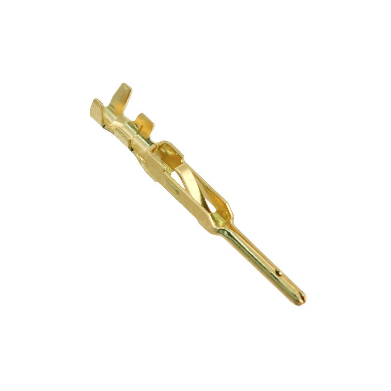 1 pcs : D02-22-26P-PKG100 - CONN PIN 26-28AWG GOLD CRIMP
