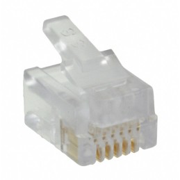 1 pcs : 937-SP-3066 - CONN MOD PLUG 6P6C UNSHIELDED
