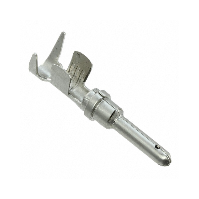 1 pcs : 1060-12-0222 - CONN PIN 10AWG NICKEL CRIMP