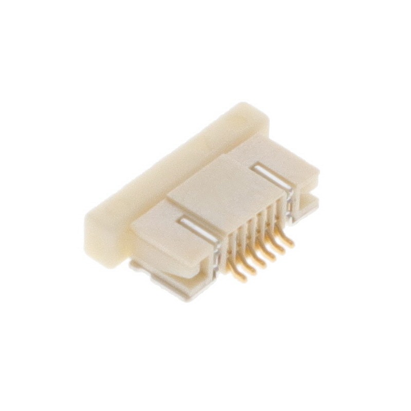 1 pcs : 1734592-6 - CONN FPC BOTTOM 6POS 0.5MM R/A