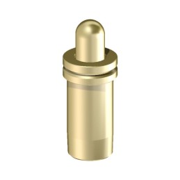 1 pcs : 90621-AS - CONTACT SPRING LOADED T/H GOLD