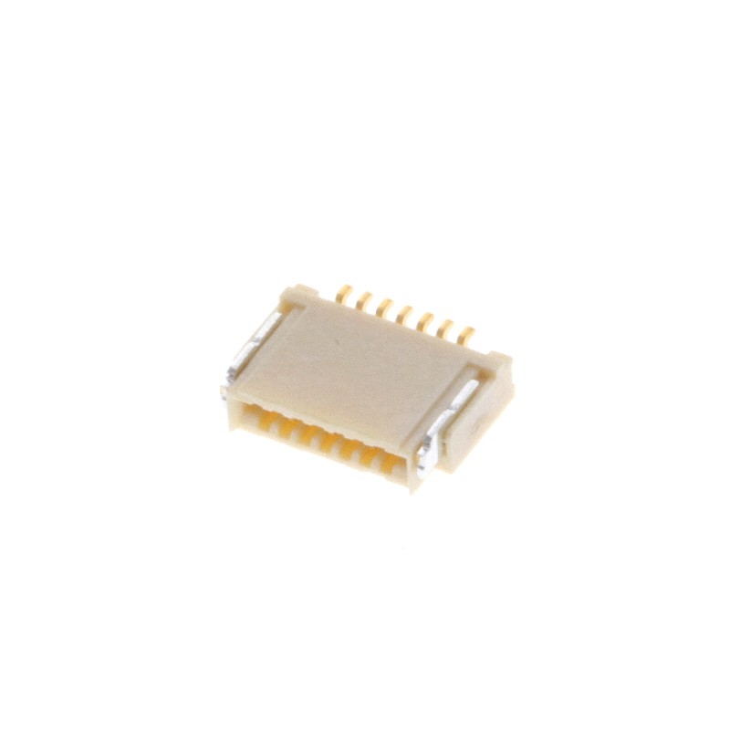 1 pcs : 046284007001846+ - CONN FFC FPC 7POS 0.5MM R/A