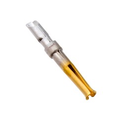 1 pcs : 66569-2 - CONN SOCKET 18AWG GOLD SLDR CUP