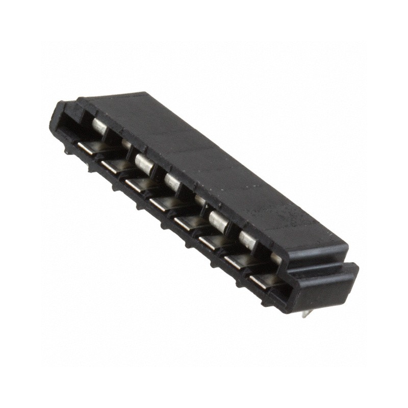 1 pcs : 5-520314-8 - CONN FFC FPC TOP 8POS 2.54MM R/A