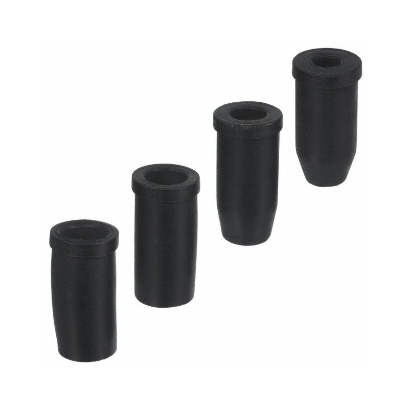 1 pcs : 162-000-925R000 - GROMMET BLK PVC FOR DSUB 9/25POS