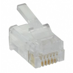 1 pcs : 937-SP-3066R-SL - CONN MOD PLUG 6P6C UNSHIELDED