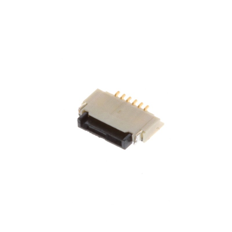 1 pcs : 046809606110846+ - CONN FFC BOTTOM 6POS 0.5MM R/A