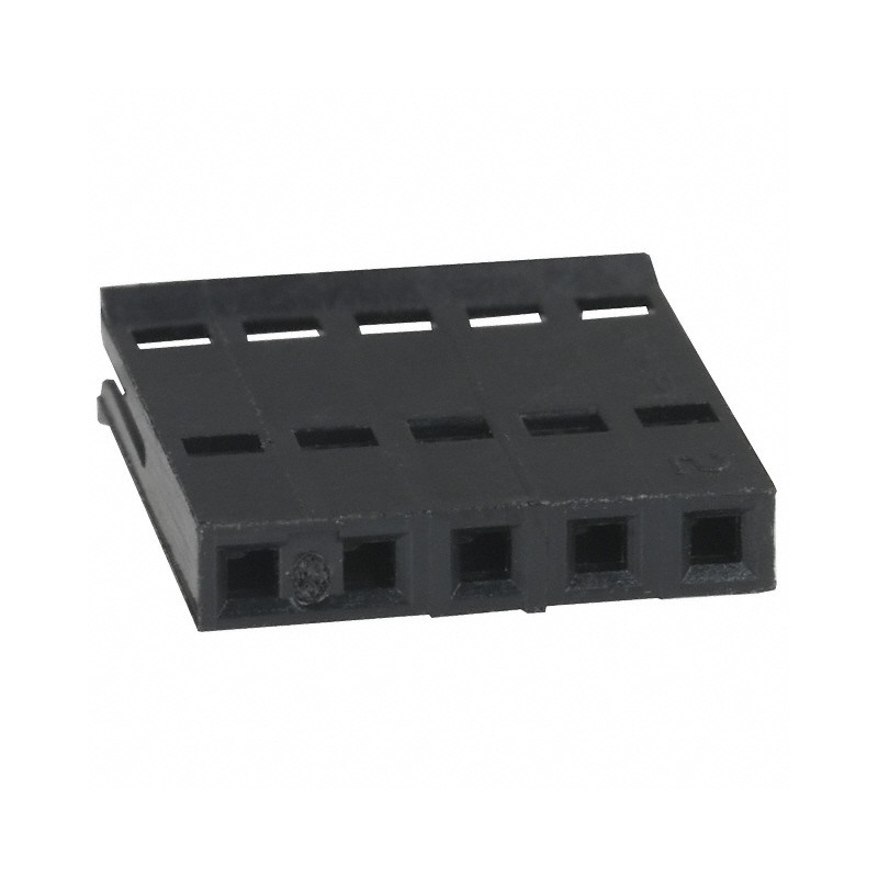 1 pcs : 487378-4 - CONN FFC RCPT HSG 5POS 2.54MM