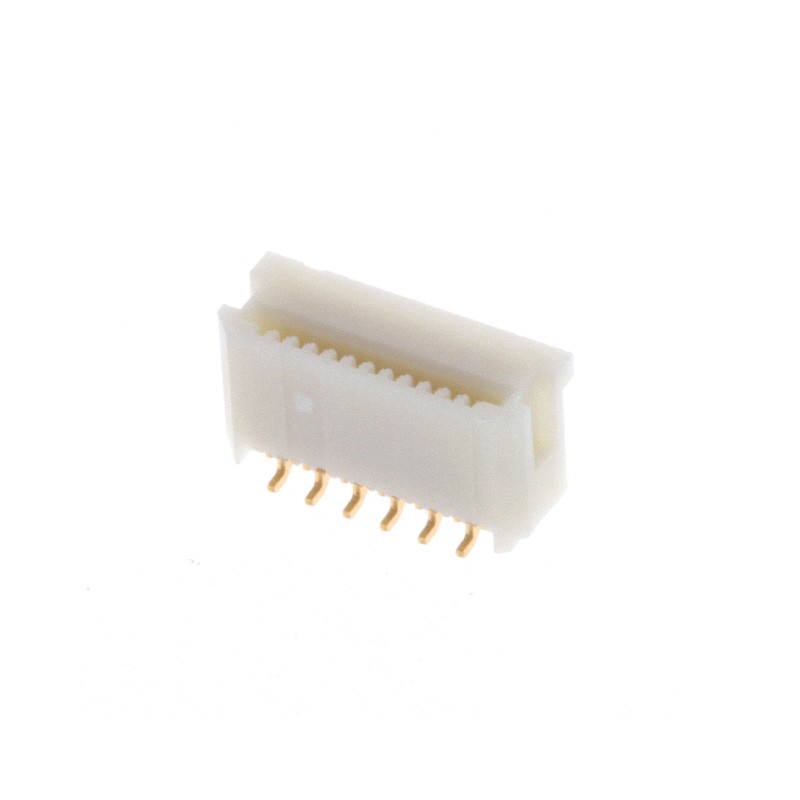 1 pcs : 046244412010846+ - CONN FFC VERT 12POS 0.5MM SMD