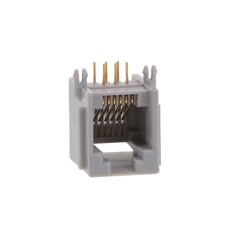 1 pcs : GLX-A-66 - MODJACK LOW/PROF RT&lt 6P6C GREY R