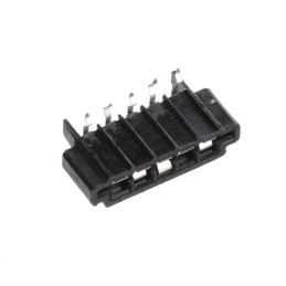 1 pcs : 5-520314-5 - CONN FFC FPC TOP 5POS 2.54MM R/A
