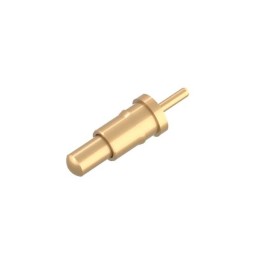 1 pcs : 0906-1 - CONTACT SPRING LOADED T/H GOLD W
