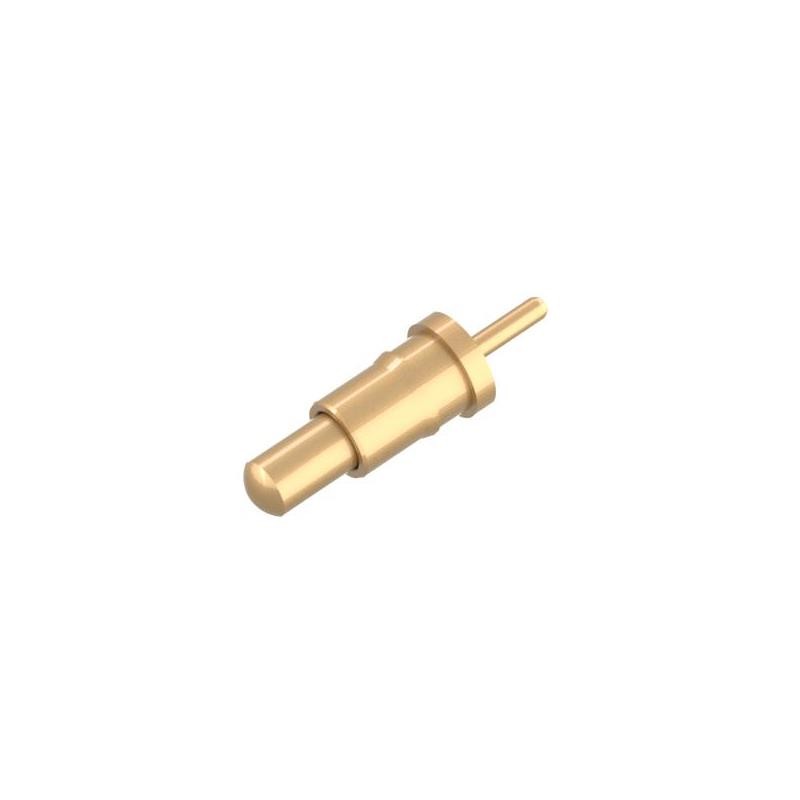 1 pcs : 0906-1 - CONTACT SPRING LOADED T/H GOLD W