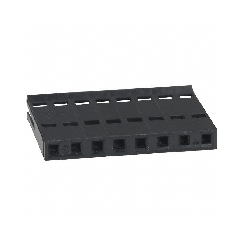 1 pcs : 487378-7 - CONN FFC RCPT HSG 8POS 2.54MM