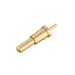 1 pcs : 0906-3 - CONTACT SPRING LOADED T/H GOLD W