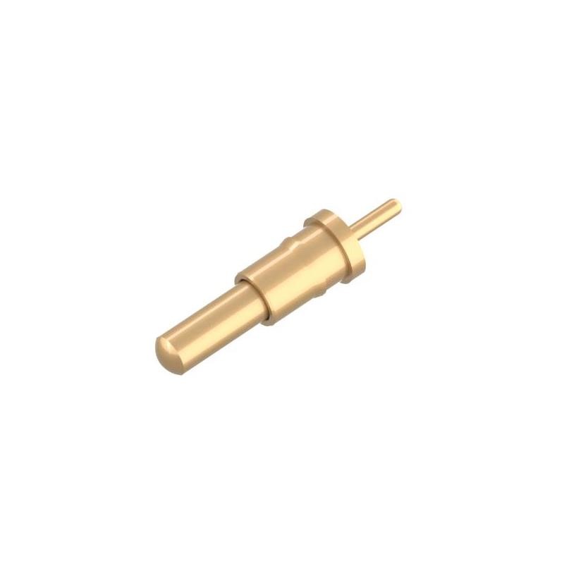 1 pcs : 0906-3 - CONTACT SPRING LOADED T/H GOLD W