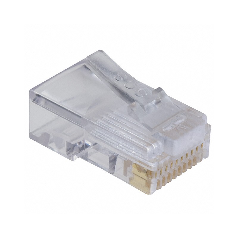 1 pcs : 940-SP-301010R - CONN MOD PLUG 10P10C UNSHIELDED