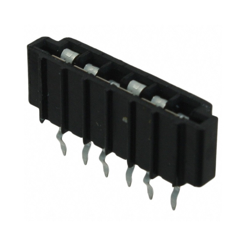 1 pcs : 5-520315-6 - CONN FFC VERT 6POS 2.54MM PCB