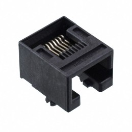 1 pcs : 0955012882 - CONN MOD JACK 8P8C R/A UNSHLD