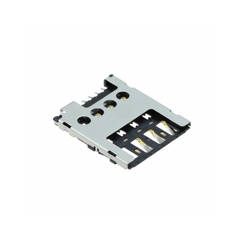 1 pcs : 0786463001 - CONN MICRO SIM CARD PUSH-PULL