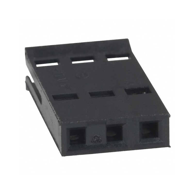 1 pcs : 487378-2 - CONN FFC RCPT HSG 3POS 2.54MM