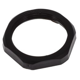 1 pcs : 0936000458 - NYL LOCKNUT M32X1.5 BK RAL9005