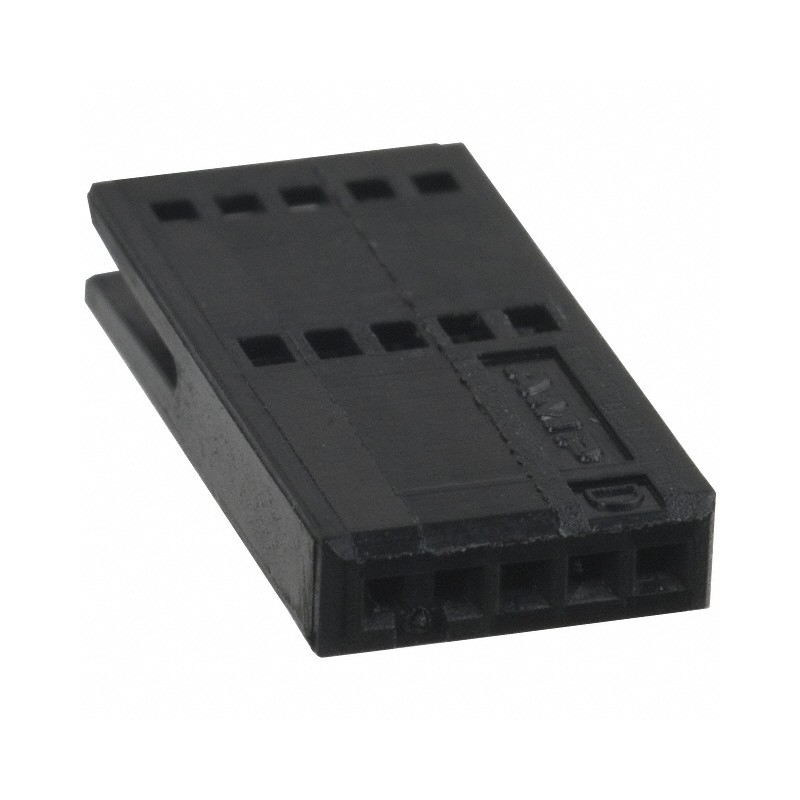 1 pcs : 487544-2 - CONN FFC RCPT HSG 5POS 1.27MM