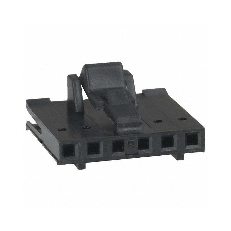1 pcs : 487526-5 - CONN FFC RCPT HSG 6POS 2.54MM