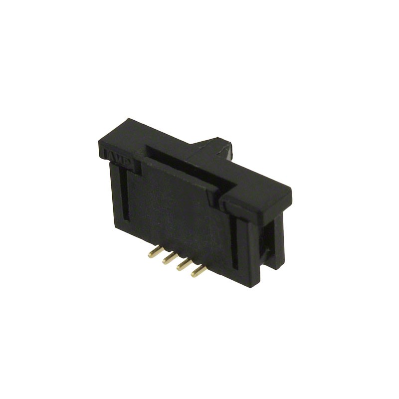 1 pcs : 1734248-4 - CONN FPC VERT 4POS 1MM SMD