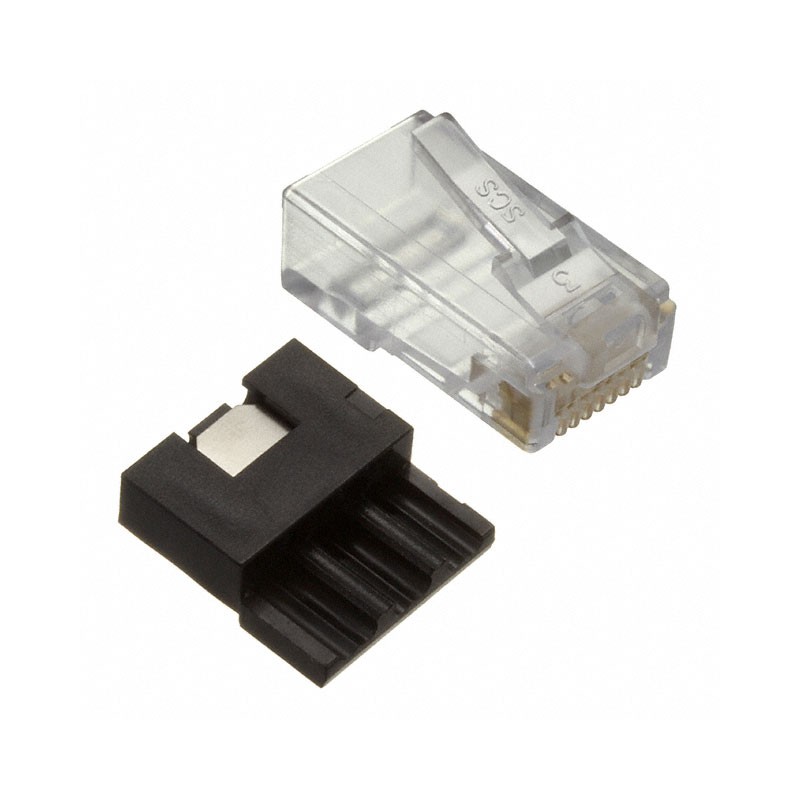 1 pcs : SS-39100-004 - CONN MOD PLUG 8P8C UNSHIELDED