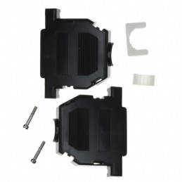 1 pcs : 956-025-010R011 - CONN BACKSHELL 25POS 180DEG BLK