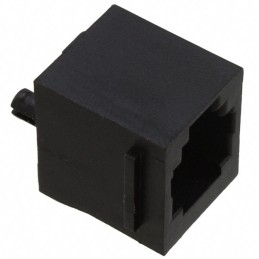 1 pcs : 615004144121 - CONN MOD JACK 6P4C VERT UNSHLD